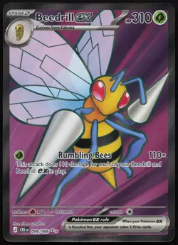 Beedrill ex 098/086 Ultra Rare Chaos Rising Holo Near Mint - Image 1
