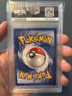 Pokemon 2000 Team Rocket Dark Gyarados 1st Edition Holo 8/82 PSA 9 - Image 2