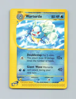Wartortle 92/165 Uncommon Expedition Base Set Pokemon Near Mint - Image 1