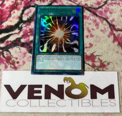 1x (VLP) *MISCUT* Super Polymerization DUDE-EN040 Ultra Rare 1st Edition YuGiOh - Image 1