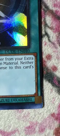 1x (VLP) *MISCUT* Super Polymerization DUDE-EN040 Ultra Rare 1st Edition YuGiOh - Image 2