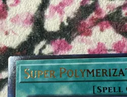 1x (VLP) *MISCUT* Super Polymerization DUDE-EN040 Ultra Rare 1st Edition YuGiOh - Image 3