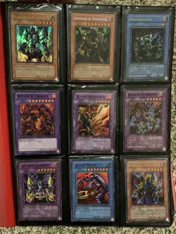 Vintage Yugioh Binder Collection ALL HOLOS Super Ultra Secret - Image 1