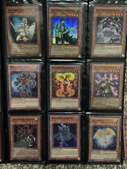 Vintage Yugioh Binder Collection ALL HOLOS Super Ultra Secret - Image 5