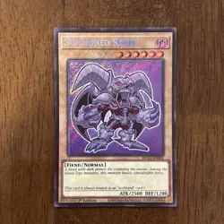 Yugioh Summoned Skull BLGG-EN001 Secret Rare 1st Edition - Image 1