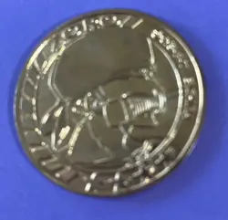 ZORO medal Coin One Piece BANDAI Very Rare Japanese JP F/S - Image 3