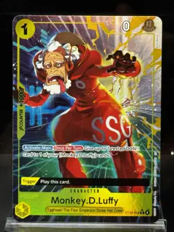 Monkey.D.Luffy ST29-012 Alt Art Start Deck Egghead One Piece TCG English NM - Image 1