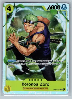 One Piece Adventure on Kami's Island Roronoa Zoro () OP15-113 - Image 1