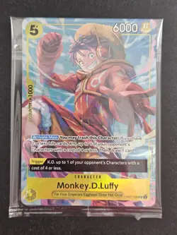 One Piece TCG - Monkey D. Luffy OP07-109 - Illustration Box Vol 3 Promo - Sealed - Image 2