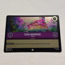 Casa Madrigal 68/204 Disney Lorcana Fabled Common Cold Foil Card NM - Image 1
