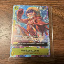 One Piece Monkey D. Luffy OP07-109 Sealed - Image 1