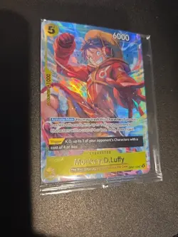 Monkey.D.Luffy (Illustration Box Vol.3) SR Sealed One Piece Promo OP07-109 NM - Image 1