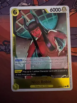 Nico Robin (107) OP09-107 Rare Emperors in the New World One Piece Foil NM - Image 1