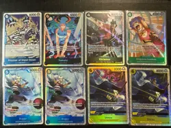 One Piece TCG OP-16 English playable Lot Yamato, shiryu, prisoner of impel down - Image 1