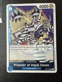 One Piece TCG OP-16 English playable Lot Yamato, shiryu, prisoner of impel down - Image 4