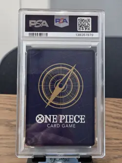 One Piece PSA 10 Portgas D. Ace OP07-053 3rd Anniversary Winner Holo Eng 2025 - Image 3