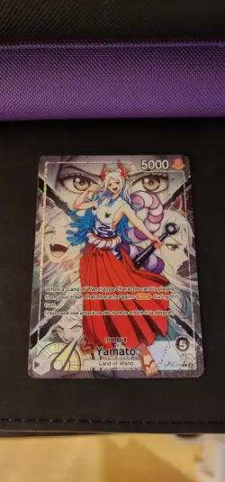 Yamato OP16-079 Alternate Art Leader Holo ENGLISH A Time Of Battle One Piece - Image 1