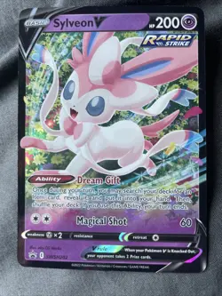 Sylveon V Swsh202 Swsh: Sword & Shield Promo Cards Holo - Image 3