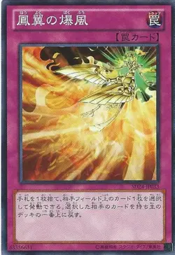 Yugioh Card DT08-JP049 Phoenix Wing Wind Blast | Normal Japanese - Image 1