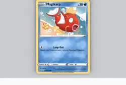 Magikarp 39/192 Common Pokemon Rebel Clash NM - Image 1