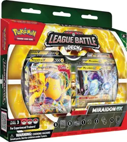 Pokemon Miraidon ex Regieleki V League Battle Deck FACTORY SEALED! - Image 1