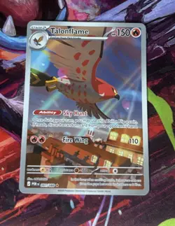 Talonflame 091/088 Me03: Perfect Order Holo Pokemon TCG - Image 1