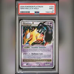 Pokemon TCG Giratina LV.X holo 124/127 Platinum 2009 MINT PSA 9 - Image 1