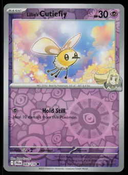 Lillie's Cutiefly 066/159 Common Journey Together Pokemon Reverse Holo Near Mint - Image 1