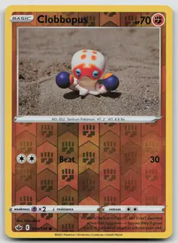Clobbopus 091/198 Common Chilling Reign Pokemon Reverse Holo NM - Image 1