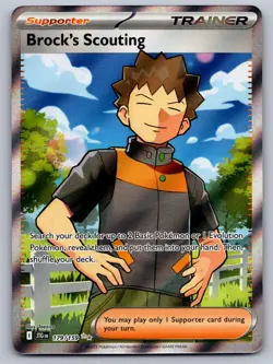 Brock's Scouting 179 Ultra Rare Journey Together Near Mint - Image 1