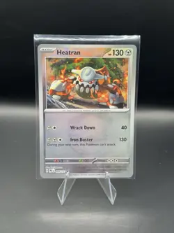 Pokemon TCG Heatran 068/131 Sv: Prismatic Evolutions Holo Master Ball EN - Image 1