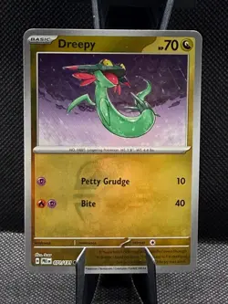 Dreepy (Master Ball Pattern) 071/131 Common Prismatic Evolutions Pokemon NM - Image 1