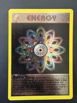 Rainbow Energy HOLO -- Pokemon TCG vintage !! - Image 1