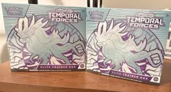 Pokemon TCG Temporal Forces Elite Trainer Box x2 (Scarlet & Violet) - Image 1