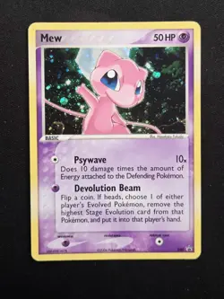 Mew #040 Holo Rare Trainers Challenge Set Nintendo Promo Exclusive Pokemon 2006 - Image 1
