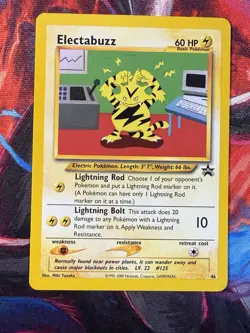 Wizards Electabuzz 46/53 Wotc Promo Regular EN Pokemon TCG 60 HP 2000 Basic - Image 1