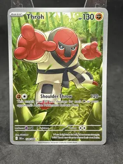 Throh 128/086 Illustration Rare - Pokemon Black Bolt - Image 1