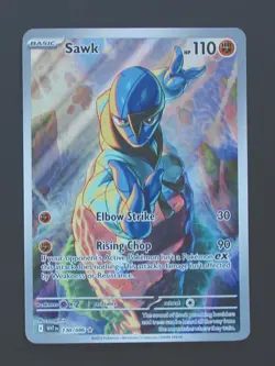 Sawk 130/086 - White Flare Pokemon TCG - NM - Image 1
