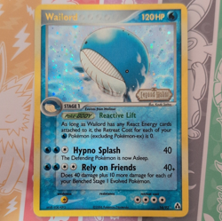 The Pokemon Company Wailord 14/92 Legend Maker Holo Rare EN Stage 1 120 HP - Image 1