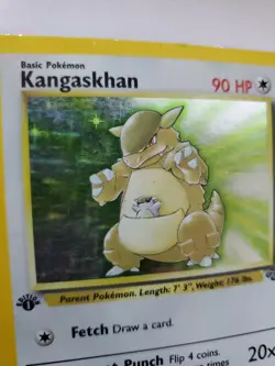 Kangaskhan 1st Edition Jungle Holo Pokemon Base WOTC - Image 2