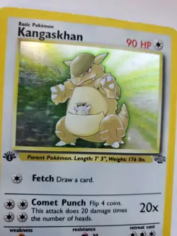 Kangaskhan 1st Edition Jungle Holo Pokemon Base WOTC - Image 3