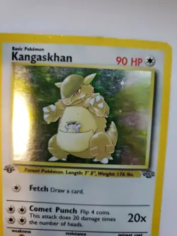 Kangaskhan 1st Edition Jungle Holo Pokemon Base WOTC - Image 4