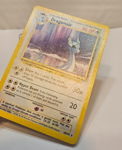 Dragonair 18/102 Rare Unlimited Base Set Pokemon 1457 - Image 3