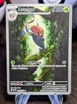 Accelgor 094/086 SV: White Flare Pokemon NM English illustration rare - Image 1