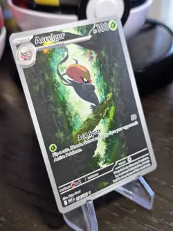 Accelgor 094/086 SV: White Flare Pokemon NM English illustration rare - Image 2