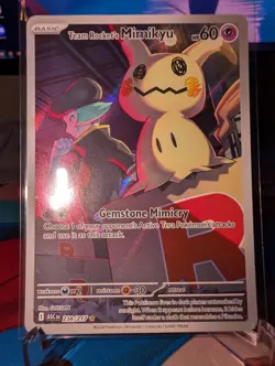 Pokemon TEAM ROCKET'S MIMIKYU 238/217 Ascended Heroes ILLUSTRATION RARE Full Art - Image 1