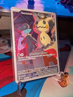 Pokemon TEAM ROCKET'S MIMIKYU 238/217 Ascended Heroes ILLUSTRATION RARE Full Art - Image 2