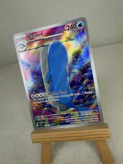 Pokemon Wailord 162/159 Journey Together Illustration Rare NM - Image 3