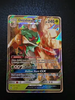 Pokemon TCG Pokemon Decidueye GX Decidueye Ultra Rare Holo - Image 1