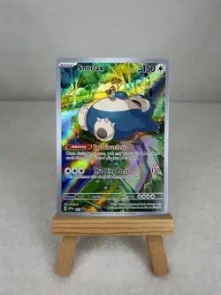 Snorlax SVP 051 Pokemon TCG Scarlet & Violet: 151 Illustration Promo NM/Mint - Image 1